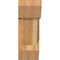 Ekena Millwork Traditional Slat Rough Sawn Bracket w/ Offset Brace, Western Red Cedar, 8"W x 18"D x 22"H BKT0806X18X22TRA06RWR - alternate 2